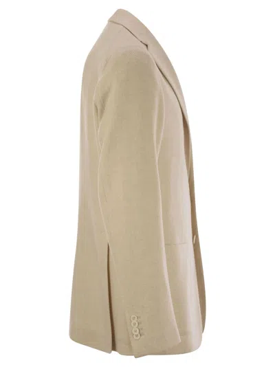 Tagliatore Men's Virgin Wool Blend Jacket In Oat