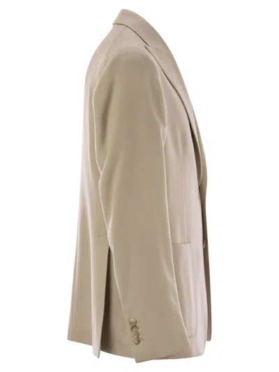 Tagliatore Men's Virgin Wool Blend Jacket In Oat