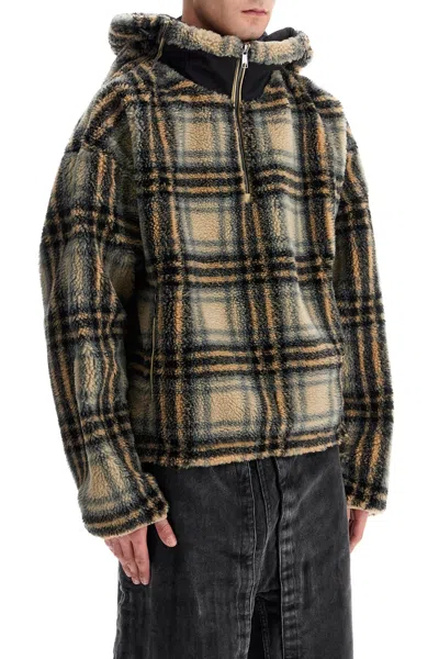 Y/project Y Project Men's Fleece Jacket With Zip Openings In Beige