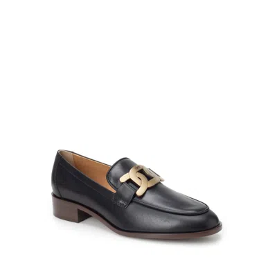 Tod's Tod Leather Loafers In Black