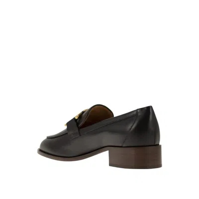 Tod's Tod Leather Loafers In Black