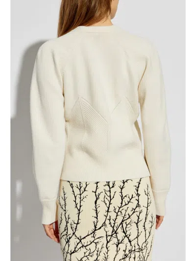 Alexander Mcqueen Chevron Corset Pullover Clothing