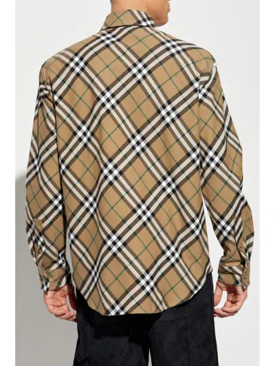 Burberry Check Print Cotton Shirt
