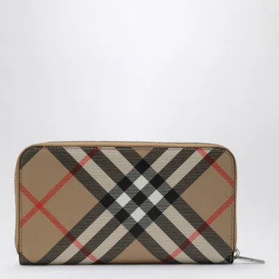 Burberry Coated Canvas Wallet