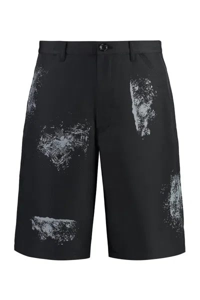 Comme Des Garçons Shirt Techno Fabric Bermuda-shorts