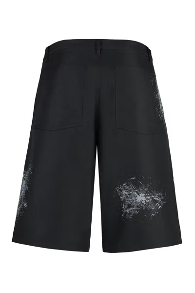 Comme Des Garçons Shirt Techno Fabric Bermuda-shorts