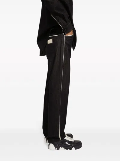 Dolce & Gabbana Men's 5-pocket Straight-leg Jeans