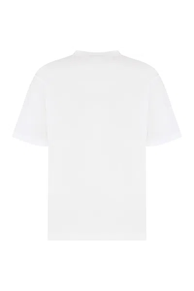 Dolce & Gabbana Cotton Crew-neck T-shirt In White