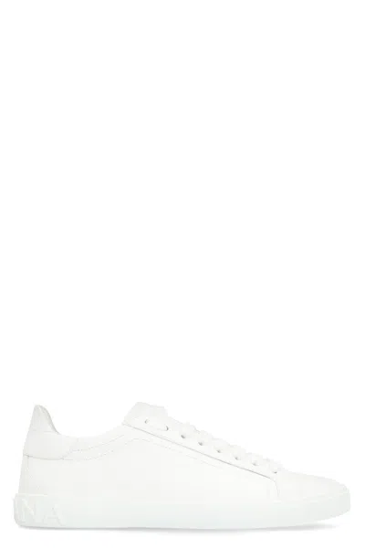Dolce & Gabbana Dolce&gabbana Portofino White Low Trainer