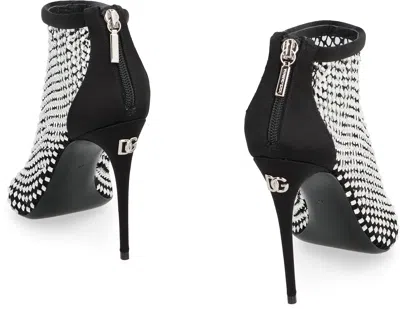 Dolce & Gabbana Rhinestone-embellished Satin Pumps