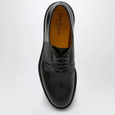 Doucal's Berby In Brushed Leather In Black