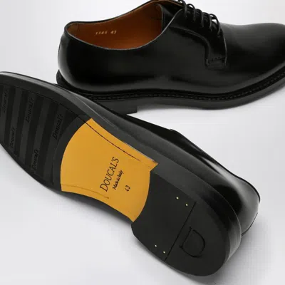 Doucal's Berby In Brushed Leather In Black