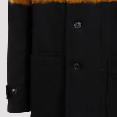 Dries Van Noten Multicolor Stand Collar Coat