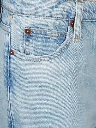 Frame The Vertical High Waist Ankle Relaxed Straight Leg Jeans