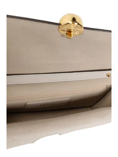 Furla Sfera S Crossbody In Gray