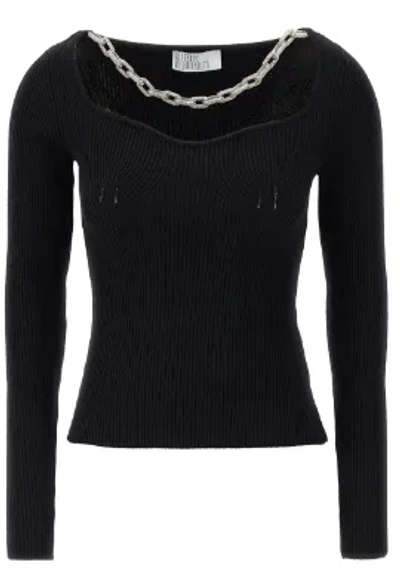 Giuseppe Di Morabito Jewel Chain Sweater
