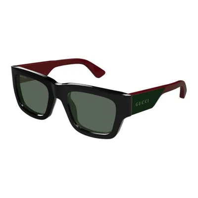 Gucci Men's Gg1668sm Acetate Rectangle Sunglasses