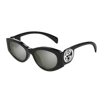 Gucci Grey Mirror Cat Eye Ladies Sunglasses Gg1691s 001 54