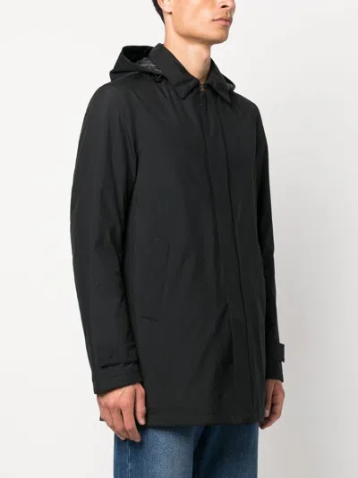 Herno 2-layered Carcoat With Gore-tex Membrane