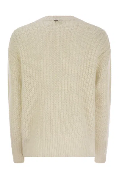 Herno V-neck Long-sleeved Sweater