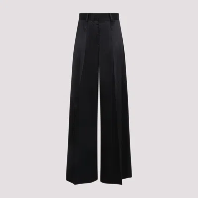 Jil Sander Black Viscose Pants