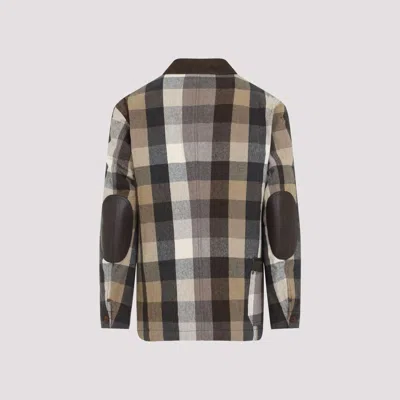Junya Watanabe Long-sleeved Checked Shirt