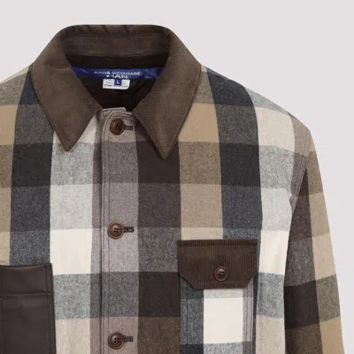 Junya Watanabe Long-sleeved Checked Shirt