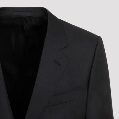 Lanvin Navy Blue Single Breasted Tailored Virgin Wool Jacket