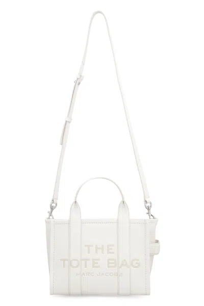 Marc Jacobs Grained Leather Bag With Logo