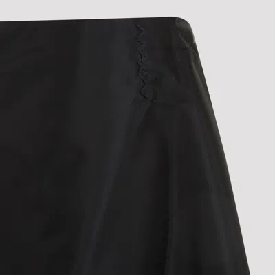 Marni Polyamide Midi Skirt In Black