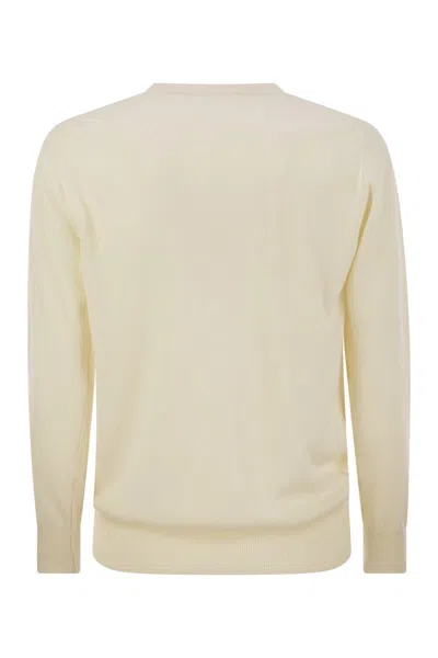 Mc2 Saint Barth A Capodanno Siamo Da Furstenberg Sweater In Wool And Cashmere Blend