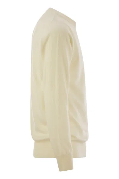 Mc2 Saint Barth A Capodanno Siamo Da Furstenberg Sweater In Wool And Cashmere Blend
