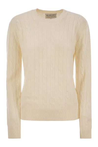 Mc2 Saint Barth Womens Jumper In Wool And Cashmere Blend