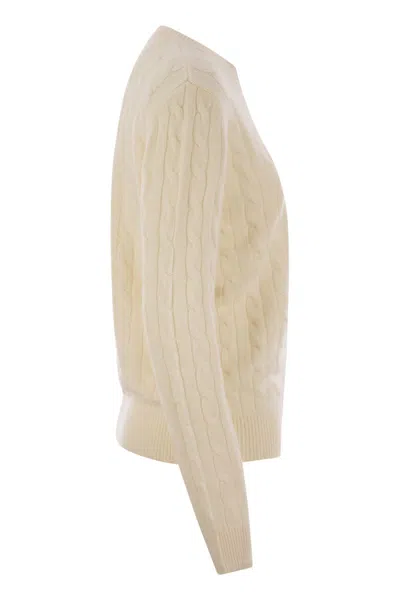 Mc2 Saint Barth Womens Jumper In Wool And Cashmere Blend