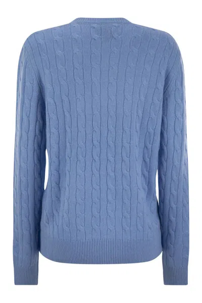 Mc2 Saint Barth Womens Jumper In Wool And Cashmere Blend