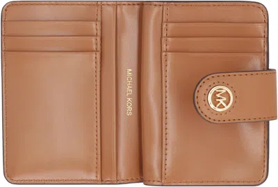 Michael Michael Kors Mk Charm Sm Tab Compact Pckt Wllt-tu Nd Michael By Michael Kors Female