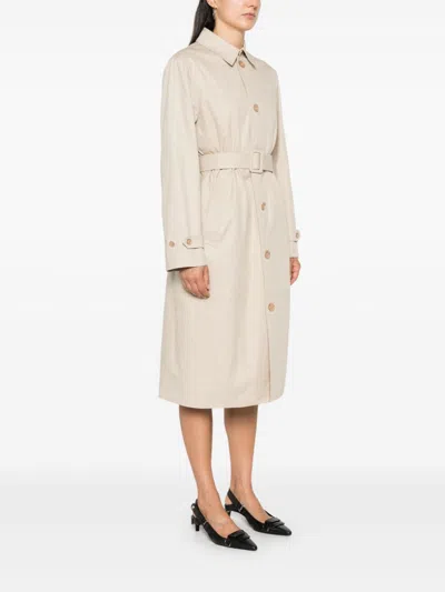 Moschino Couture Chain Link Detail Trench Coat