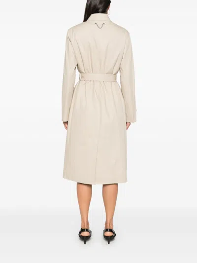 Moschino Couture Chain Link Detail Trench Coat