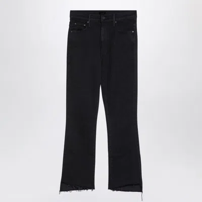 Mother The Insider Crop Step Fray Jeans In Not Gulity