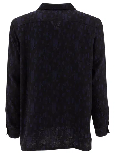 Needles Jacquard Abstract Shirt With Chest Pockets