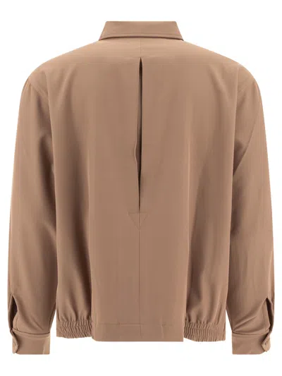 Needles Elasticated Hem Overshirt With Practical Side Pockets