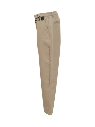 Palm Angels Chino Pants With Logo Branding