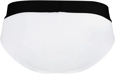 Palm Angels Set Of Two Cotton Briefs With Logoed Elastic Band