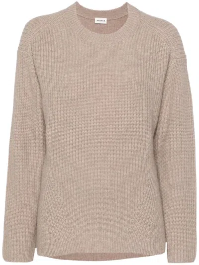 P.a.r.o.s.h Parosh Light Beige Cashmere Sweater