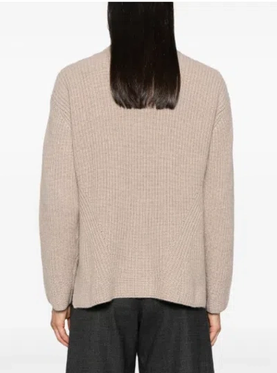 P.a.r.o.s.h Parosh Light Beige Cashmere Sweater
