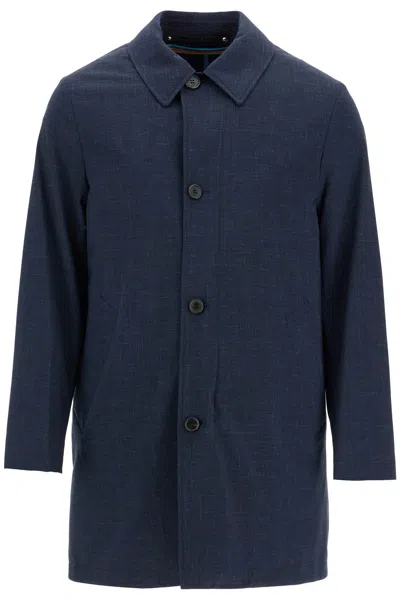 PAUL SMITH PAUL SMITH LIGHTWEIGHT MAC JACKET WITH REMOVABLE VEST 