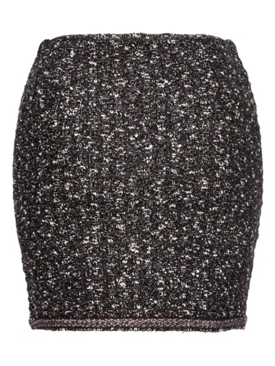 Pinko Vinacciolo Button Detailed Mini Skirt