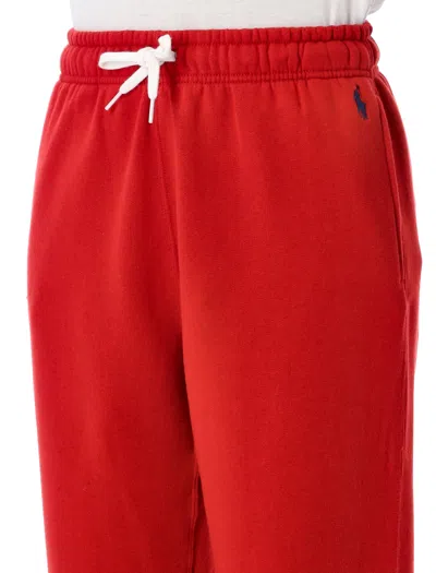 Polo Ralph Lauren Cotton Blend Joggers With Elastic Cuffs
