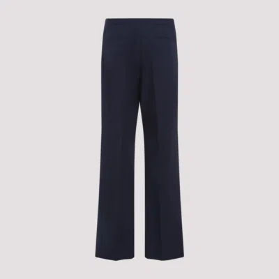 Prada Cotton Popeline Pants Button Detail