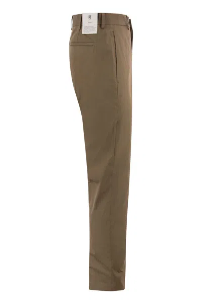 Pt01 Stretch Trousers In Technical Fabric